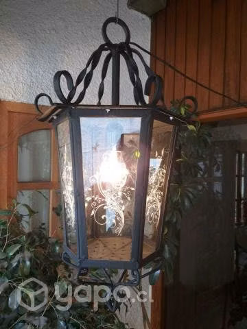 Antiguo Farol de fierro - Imagen 4