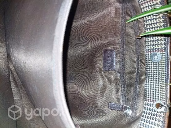 Cartera amplia escosesa Ralph Lauren - Imagen 5