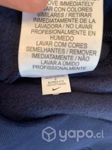 Polerón Nike Azul