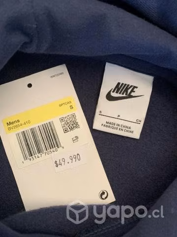 Polerón Nike Azul