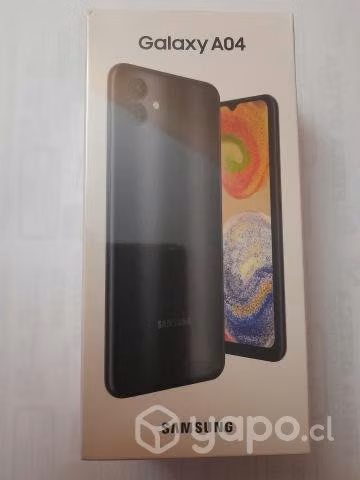 Celular Samsung A04 sellado y con su boleta