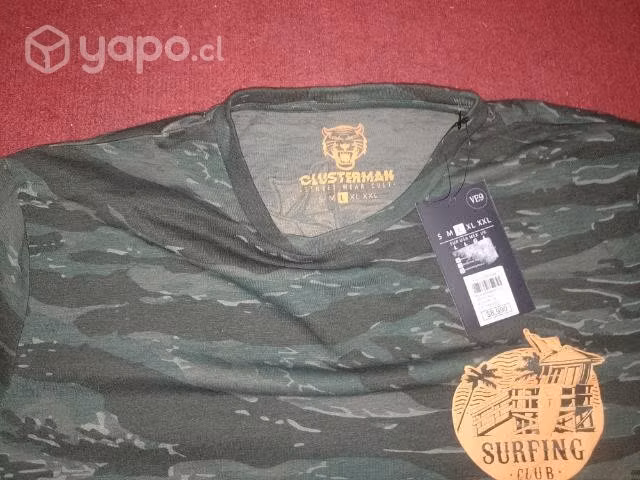 Polera Clusterman original - Imagen 2