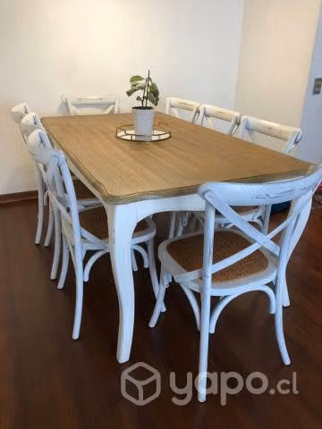 Comedor de madera 8 personas