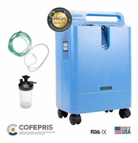 Concetrador de oxigeno Philips con 58Hrs de uso