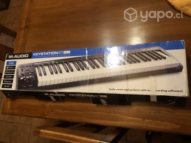 Controlador midi m-audio keystation 61 mk3