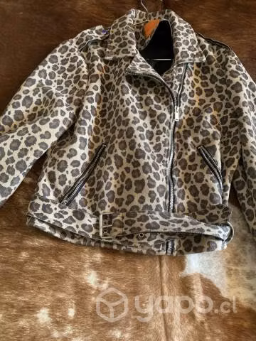 Chaqueta leopardo gamuza - Imagen 2