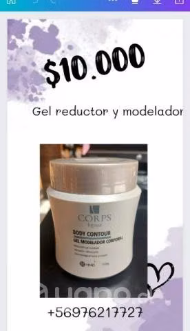 Gel reductor modelador HND