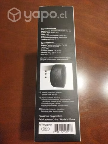 Audífonos Bluetooth Panasonic