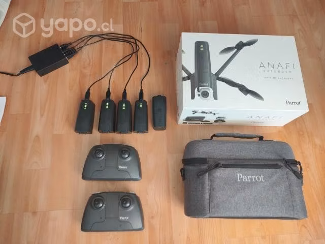 Drone Parrot Anafi + 5 baterías + 2 controles