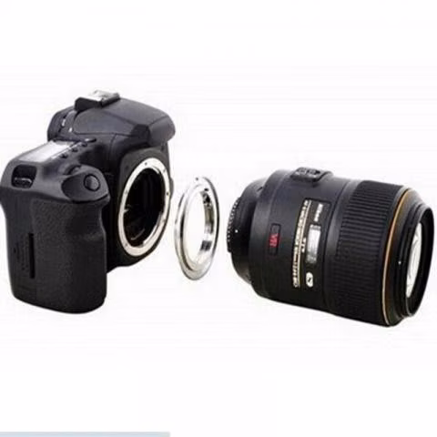 Adaptador lente Nikon AI a cámara EOS