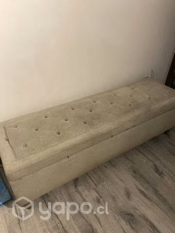 Banqueta con almacenamiento