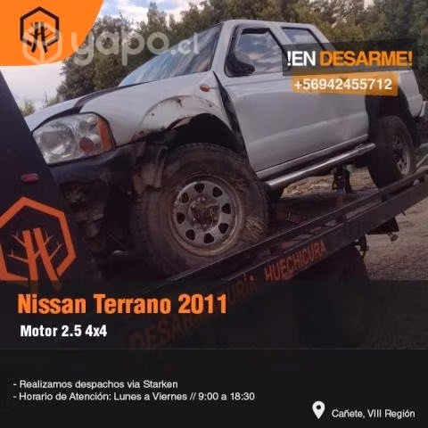 Enfriador aceite Nissan terrano 2011