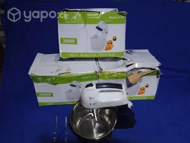 Batidora con Bowl (embalaje dañado nuevo)