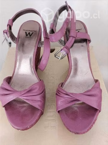 Zapatos Plataforma Hush Puppies de cuero