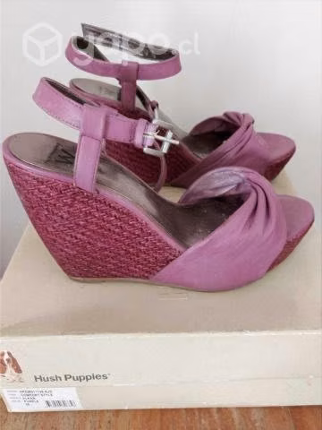 Zapatos Plataforma Hush Puppies de cuero