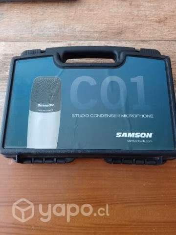 Micrófono Samson C01 Condensador