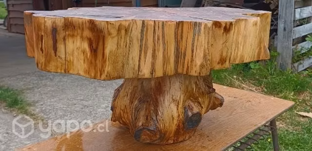 Mesa de centro rustica - Imagen 2