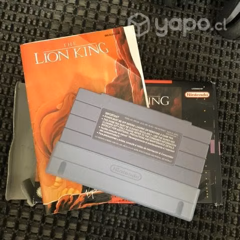 Rey leon súper Nintendo antes - Imagen 3
