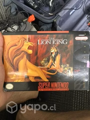 Rey leon súper Nintendo antes