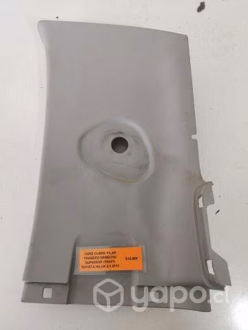 Tapiz Cubre Pilar Trasero Derecho Superior (TH251)