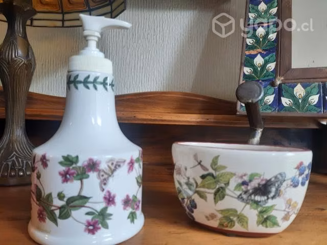 Set de porcelana para baño o cocina - Imagen 4