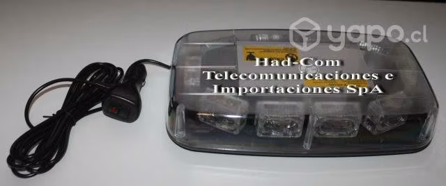 Baliza Canoa 30 Cms Led Inmantada Ambar Alta