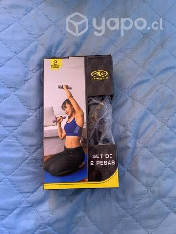 Boxer y cargador, pesas