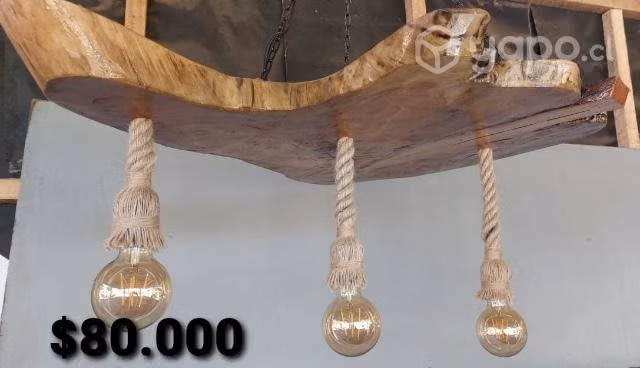 Lámparas al estilo rústico