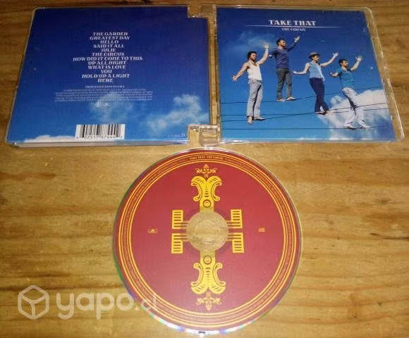 Take That - The Circus "2008" 12 Canciones Como Nu
