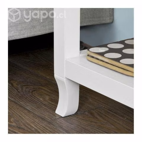 Mueble arrimo blanco 2 niveles - Imagen 3