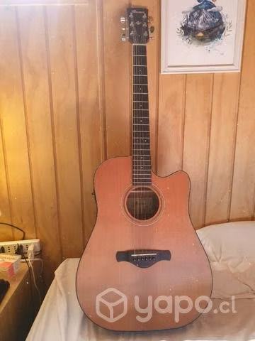Guitarra electroacústica ibanez modelo AW65ECE-LG