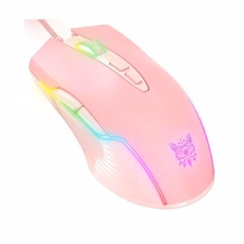Mouse Gamer Onikuma Rosa - Imagen 2
