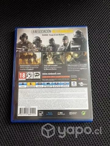 Ps4 rainbow six siege ps4 perfecto estado