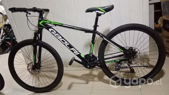 Mountain bike aluminio aro 26 m freno disco ambas