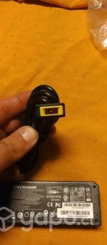 Cargador Lenovo 20v 3.25a 65w Punta Cuadrada Recta