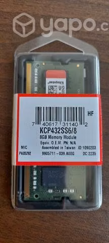 DDR4 8GB kingston
