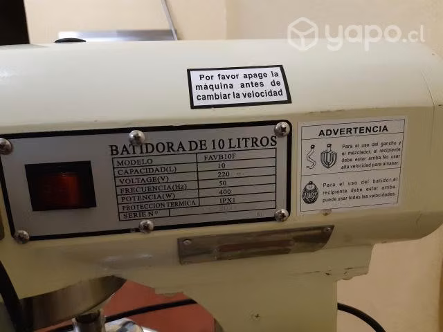 Batidora Maigas 10 lts