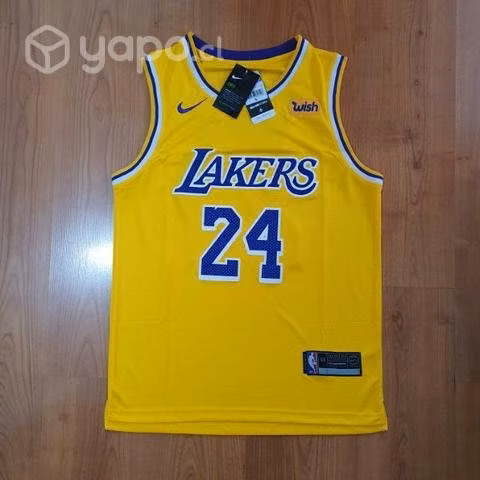 Camiseta NBA Kobe Bryant Lakers Amarilla