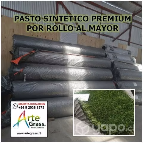 Pasto rollos M2 con despacho
