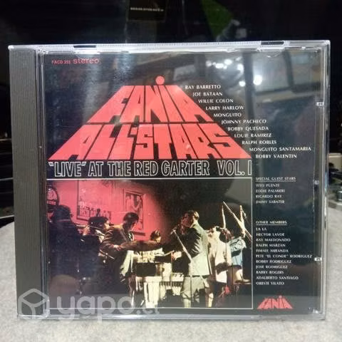 CD Fania All Stars Live At The Red Garter Vol 1