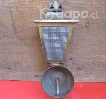 Farol antiguo en bronce - Imagen 2