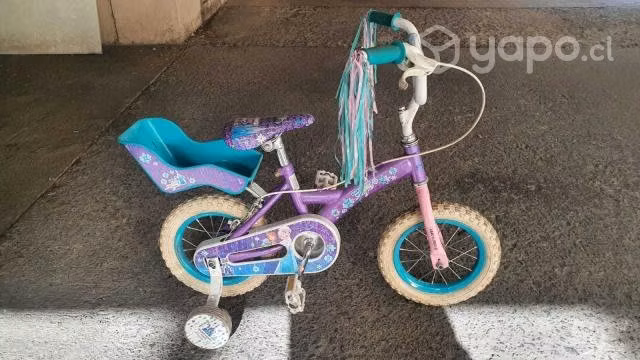 Bicicleta niña Frozen aro 12 - Imagen 2