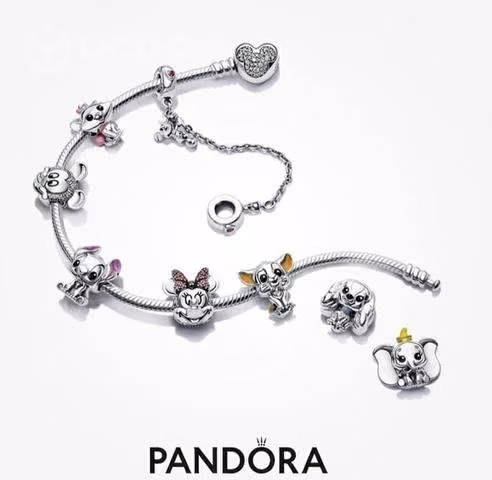 Cadena Pandora de Seguridad Mickey Trepador. - Imagen 2