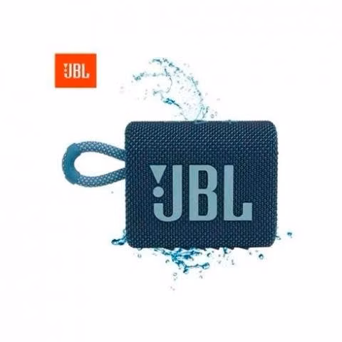 Parlante jbl go 3 bluetooth 5.0 ip67 azul