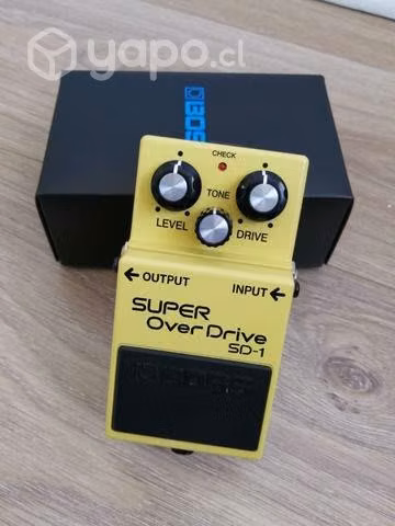 Pedal overdrive sd1 boss