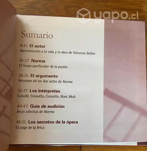 Ópera Norma-V.Bellini-Libro CD - Imagen 4