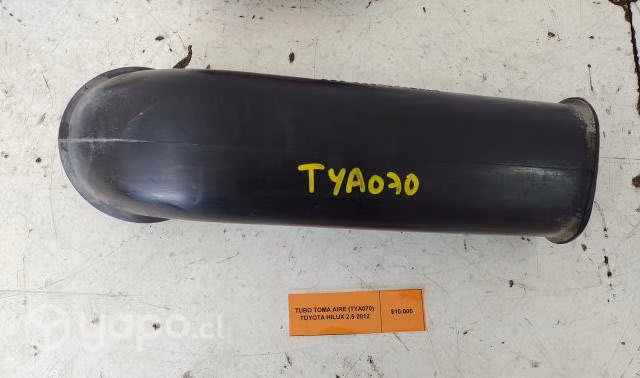 Tubo Toma Aire (TYA070) Toyota Hilux 2.5 2012