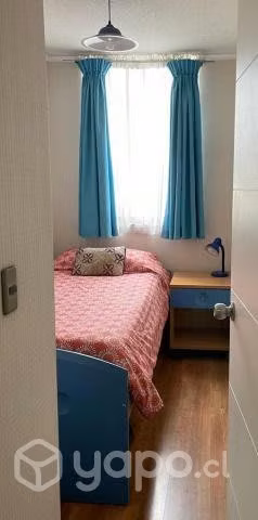 Cama 1 1/2 niño (a) + Velador con ruedas + Colchón