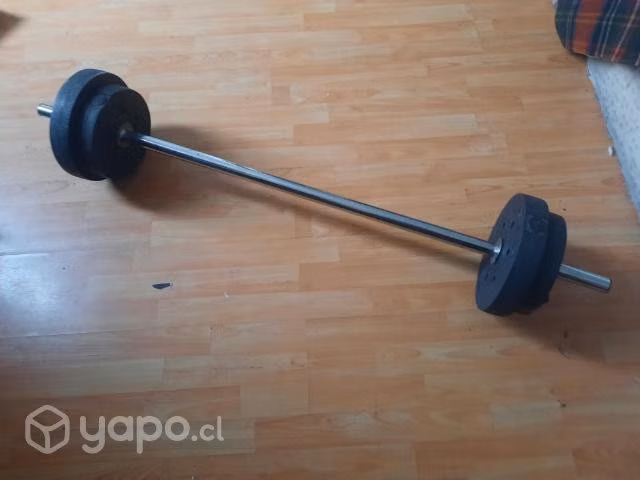 Barra + 30kg discos