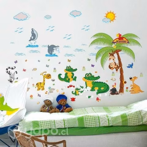 Vinilos decorativos de pvc 5 diseños x 10mil